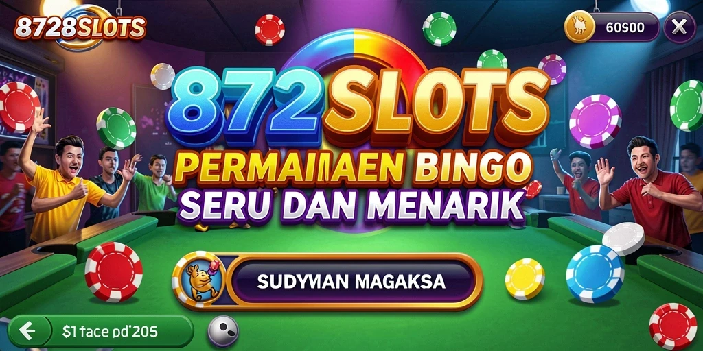 Screenshot gameplay 8728SLOTS yang menampilkan pekan bingo yang seru.