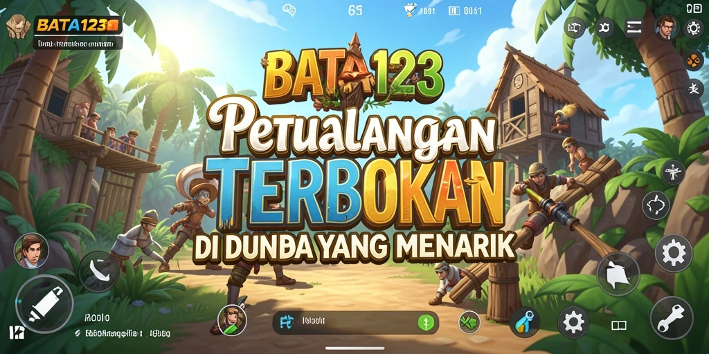 Gameplay BATA123 yang menampilkan kebebasan eksplorasi Open World.