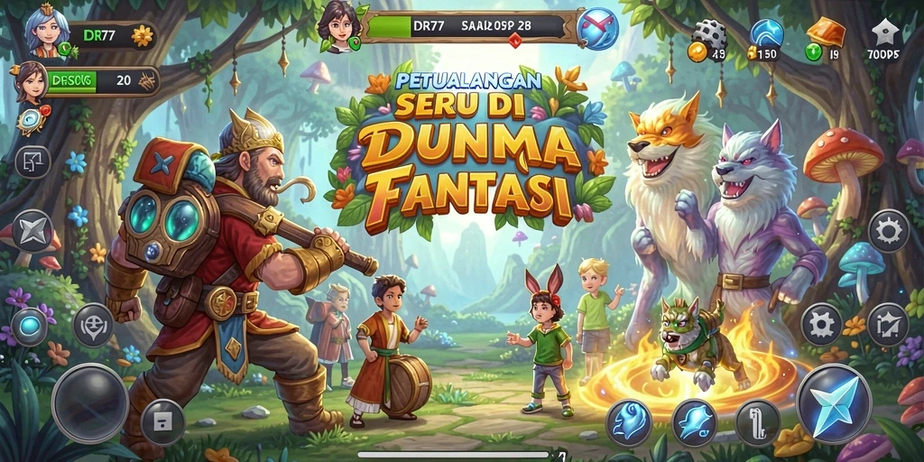 Gameplay menarik dari petualangan seru IDR77.