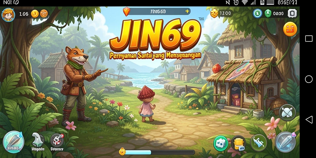 Screenshot gameplay JIN69 yang menunjukkan keseruan bermain.