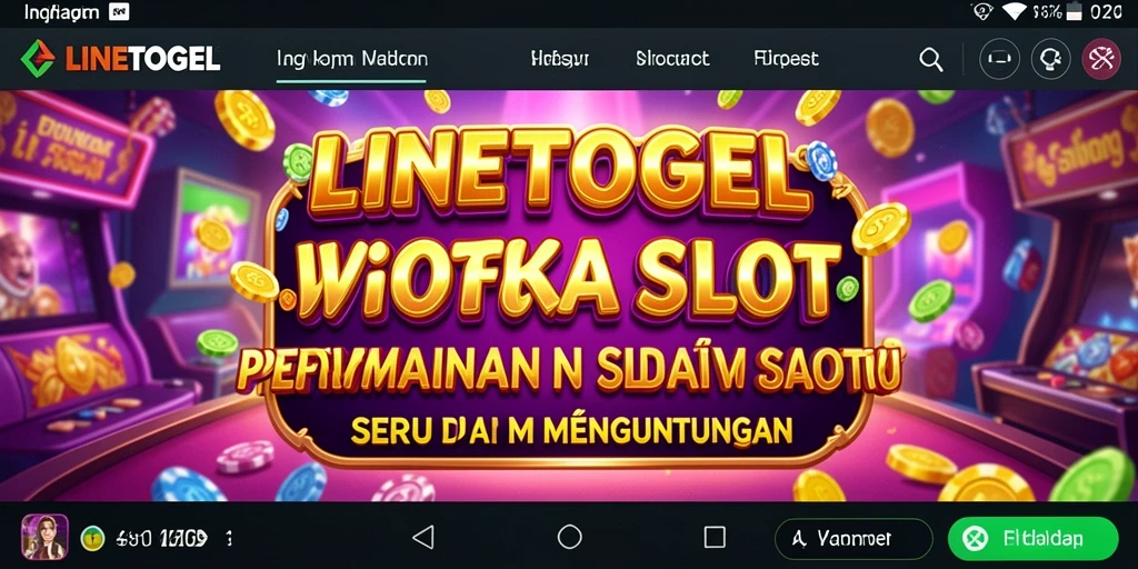 Tampilan gameplay slot yang menarik di LINETOGEL.