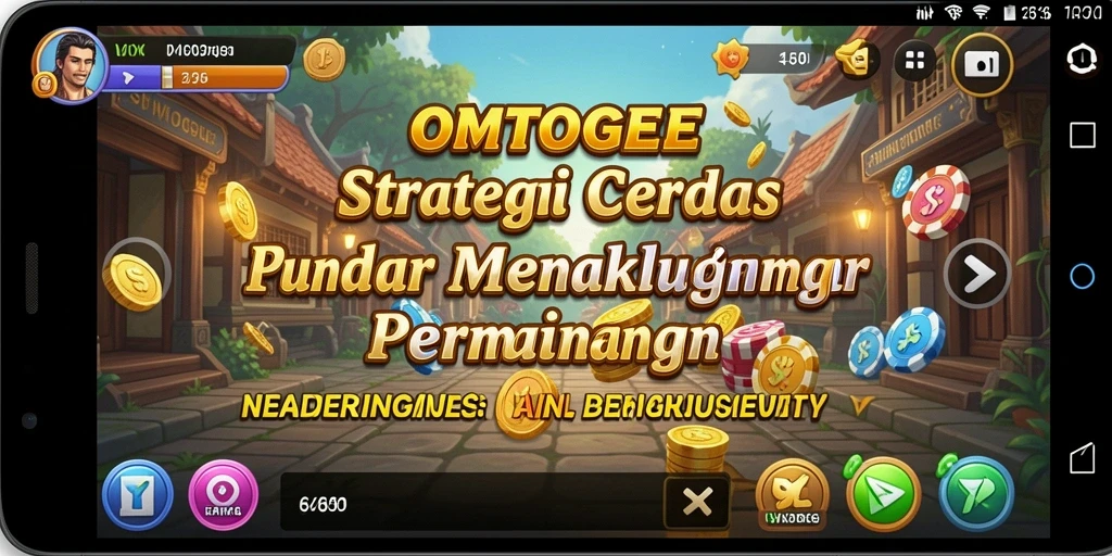 Screenshot gameplay OMTOGEL yang menampilkan momen strategi menegangkan.