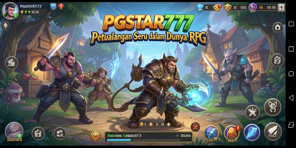 Tampilan gameplay RPG PGSTAR777 yang memukau dan seru.