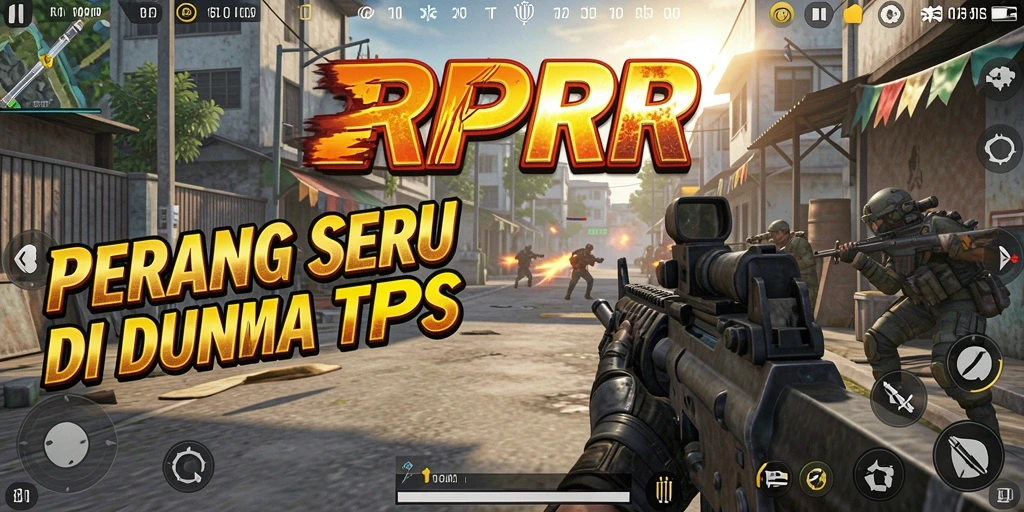 Gameplay seru dengan grafis menakjubkan dalam RPRR.