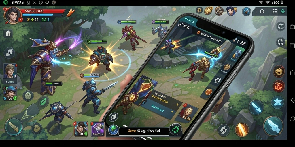 Tampilan gameplay strategi yang mendebarkan dalam SIP33.