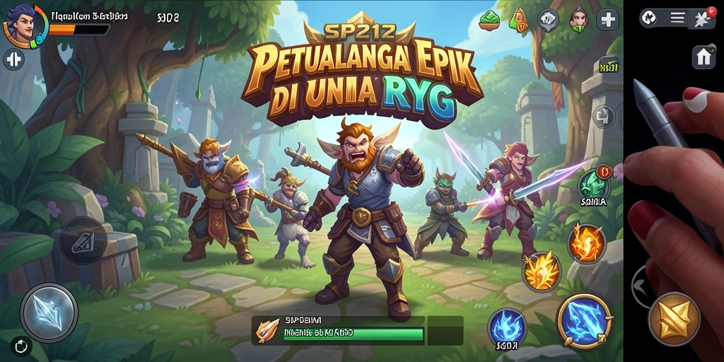 Menampilkan grafis menakjubkan dan aksi petualangan RPG yang mendebarkan.