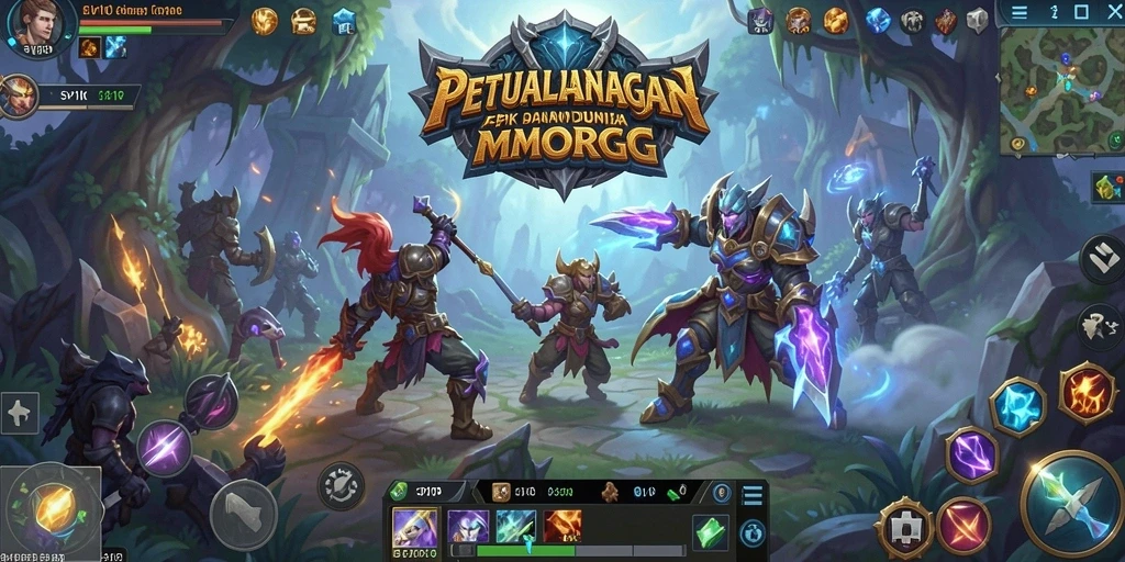 Tampilan gameplay <strong>SVIP10</strong> yang menakjubkan dalam dunia MMORPG.
