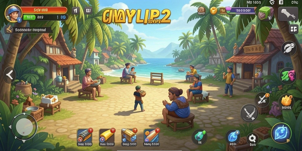 Tampilan gameplay SVIP2 yang menawan dan seru.